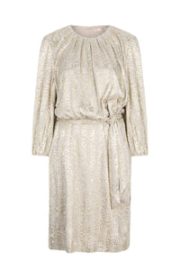 Esqualo - Foil Leopard Dress