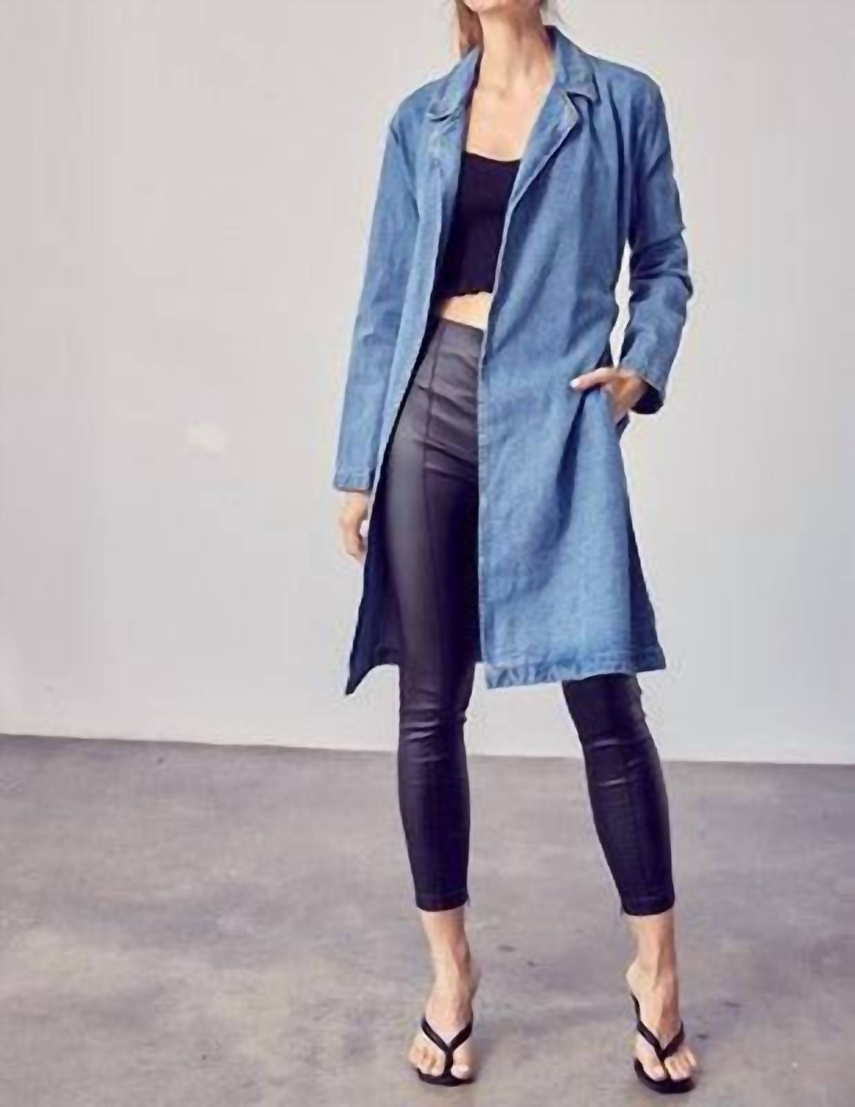 Idem Ditto Tippy Jacket in denim - women's jacket