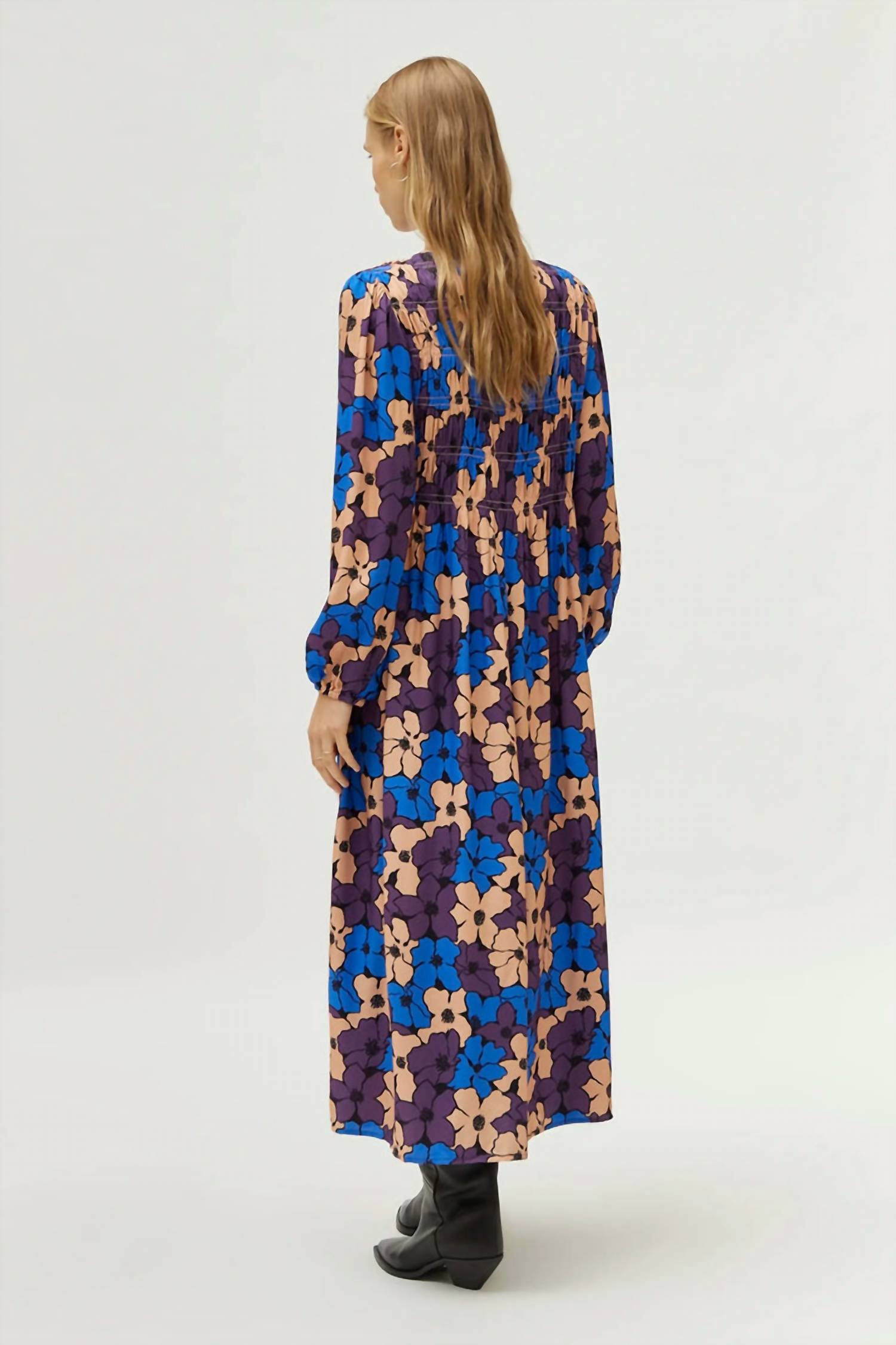 Compania Fantastica - Camille Floral Print Long Dress