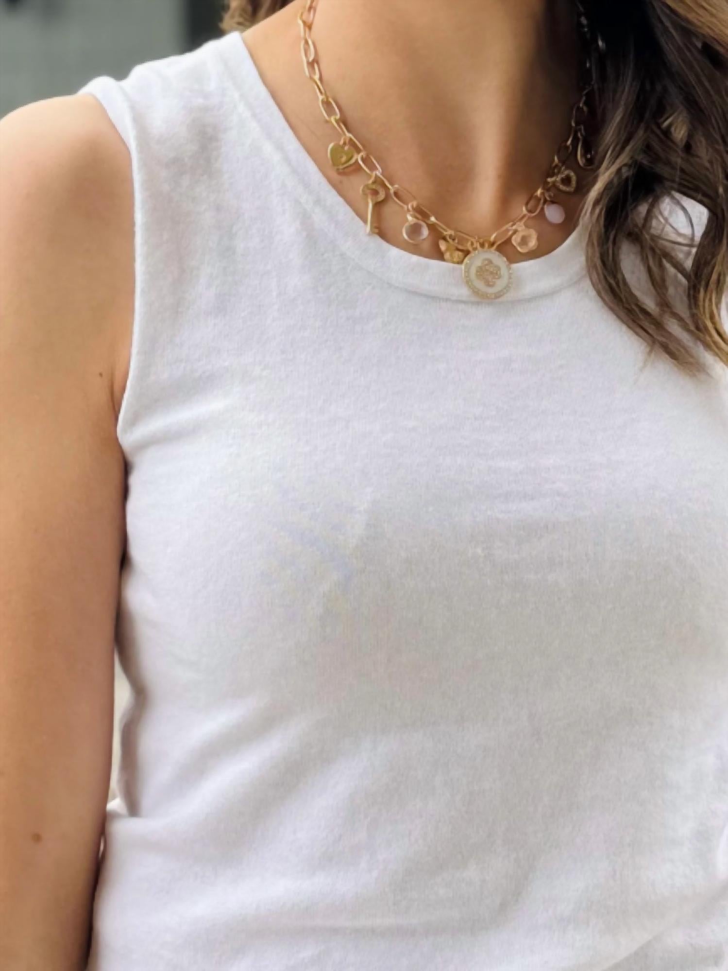 Pure Amici - Knit Tank Top
