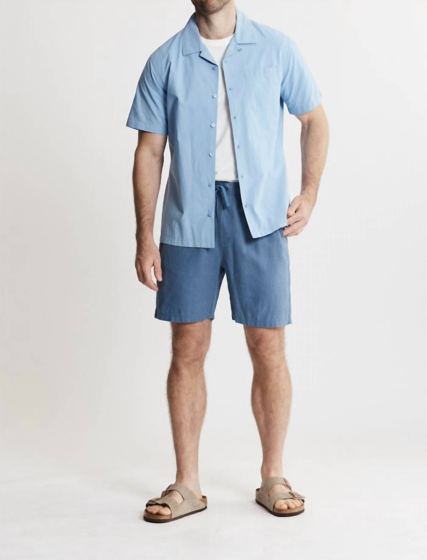 Jachs New York - Paper Touch Short Sleeve Camp Shirt