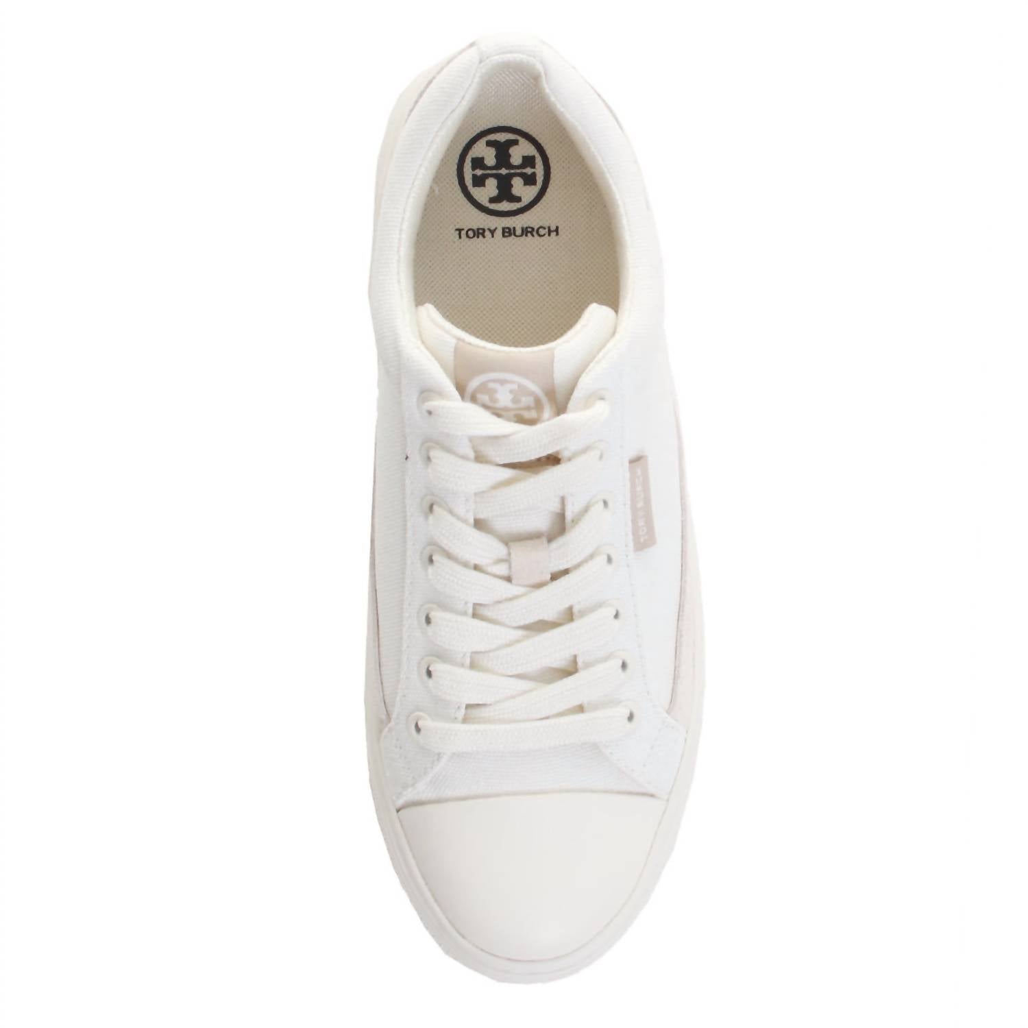 Tory Burch - Women's Classic Canvas Court Sneakers