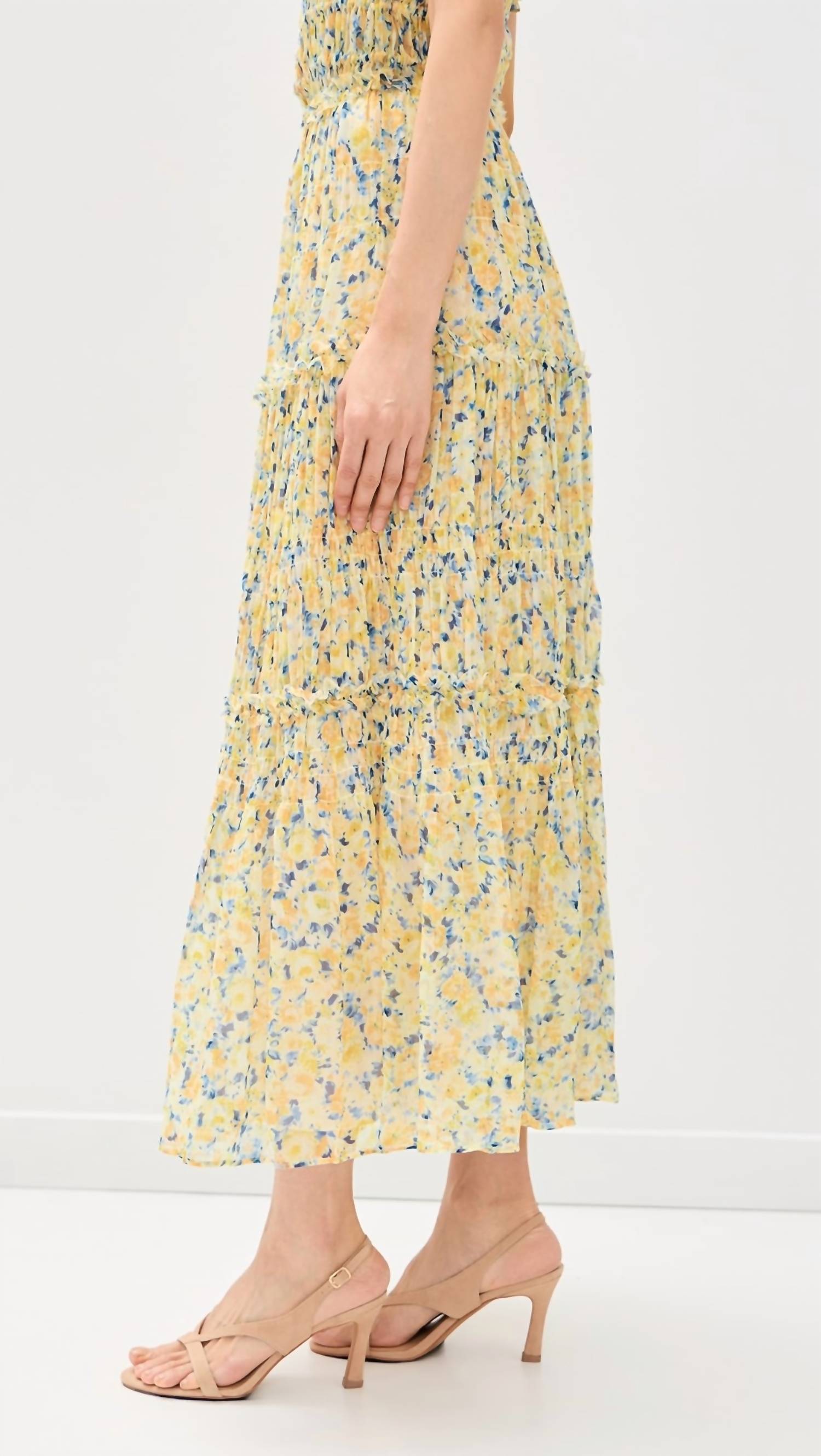 Ulla Johnson - Virginie Midi Silk Skirt