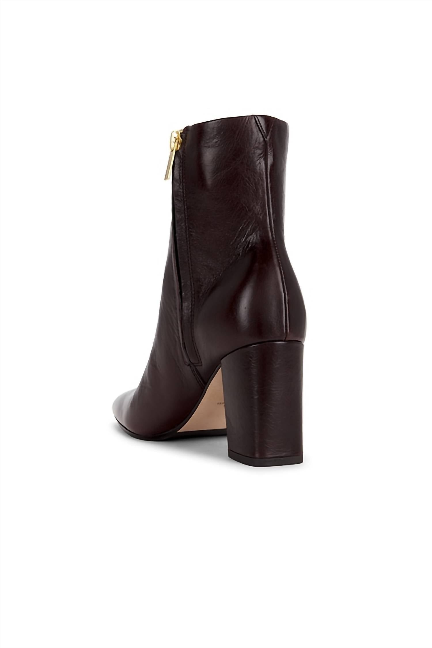 Veronica Beard - Cera Black Heel Wax Boot