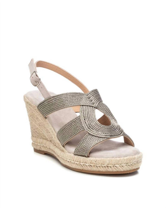 Xti - Women's Jute Wedge Sandals