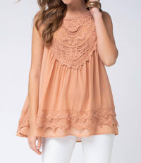 Entro - Crochet Bohemian Tank