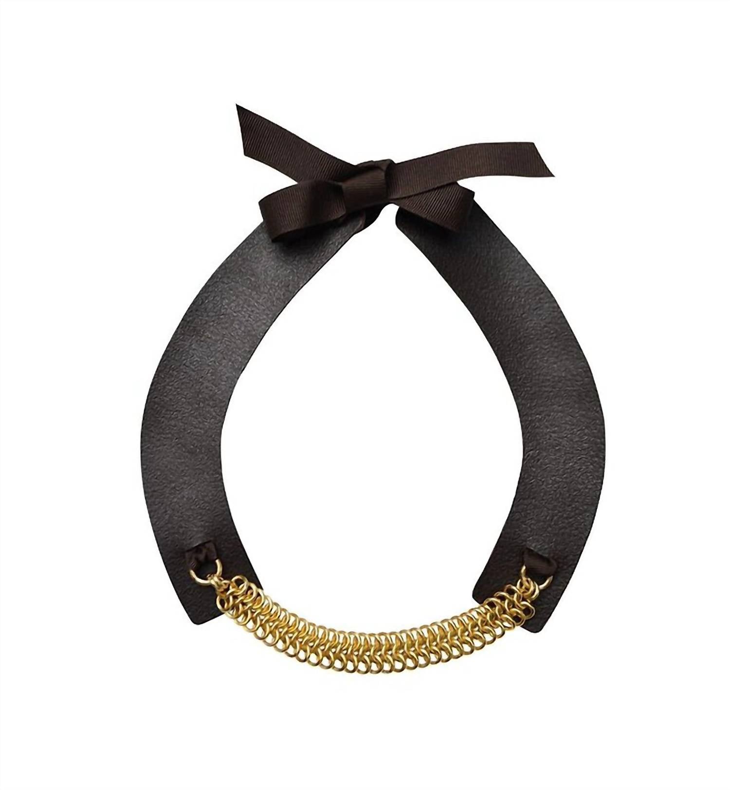 Avenue Chic - Women's Gargantilla La Tortuga Necklace