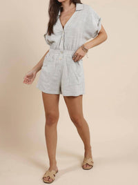 Sadie & Sage - Mojave Button Romper