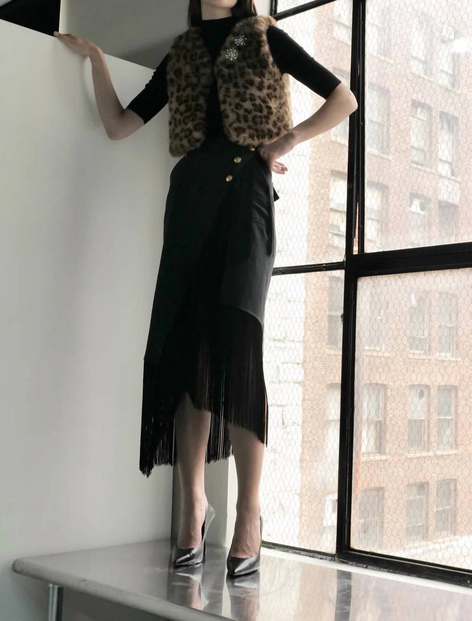 Le Superbe - Women's Fringe Skirt