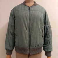 Lafayette 148 - Women's Yarn & Organic Chambray Reversible Bomber Jacket