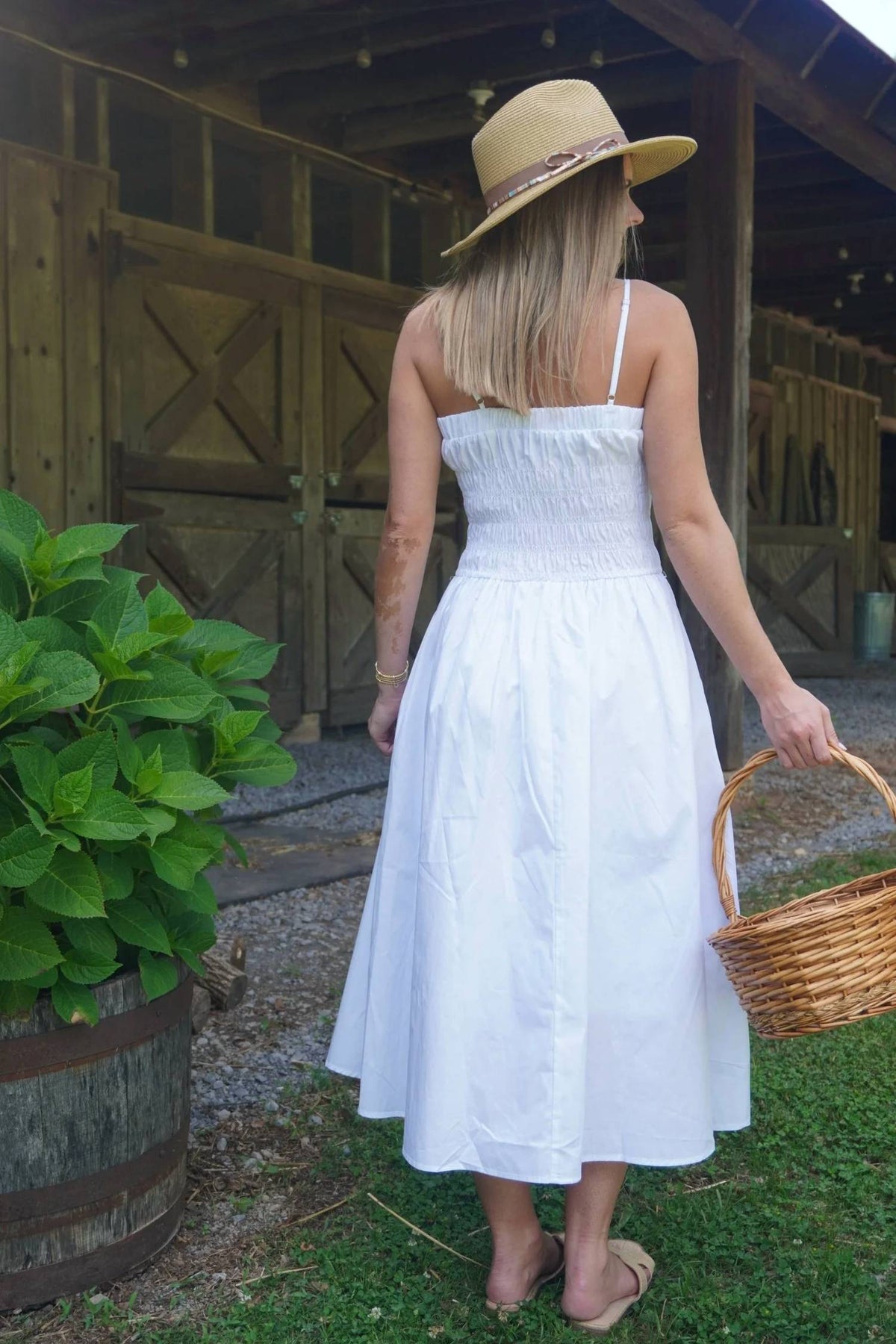 Hyfve - Smocked Midi Dress
