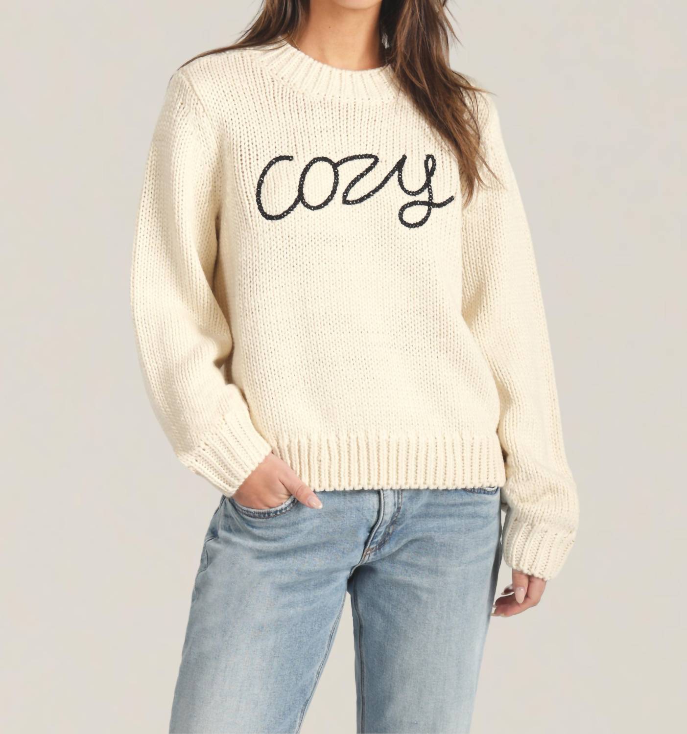 Dylan - Cozy Crewneck Sweater