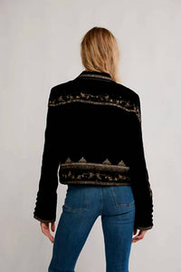 Free People - Maxxie Velvet Waist Coat
