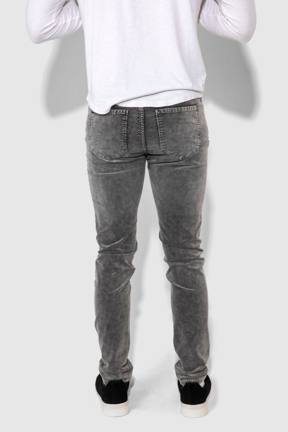 Monfrere - Greyson Velvet Skinny Jeans