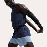 NIKE Stride Dri-fit 5in Shorts in work blue reflective silv - men's shorts - alternate view