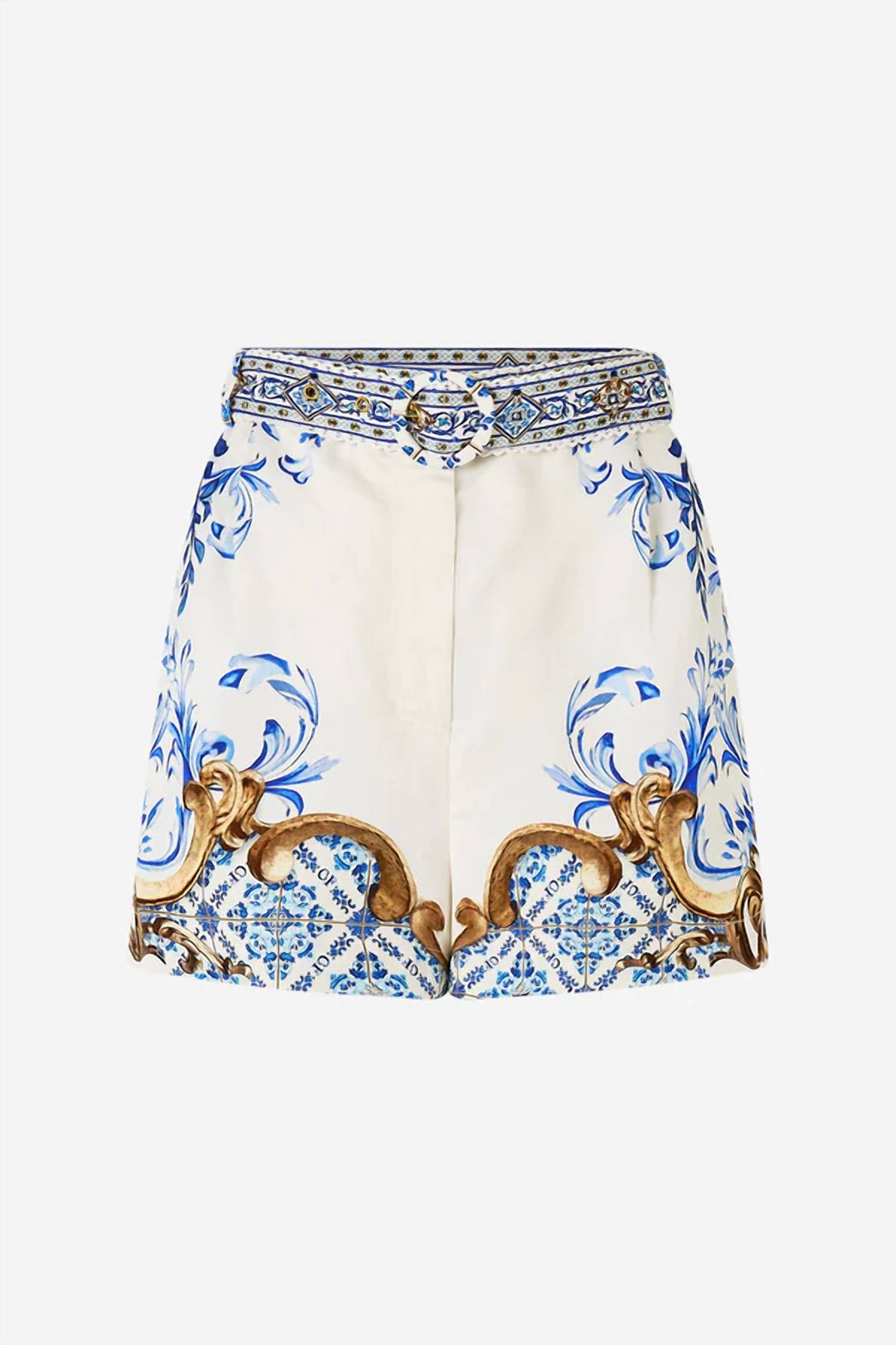 Camilla - Tuck Front Shorts