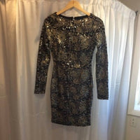 L'Atiste - Women's Night On The Town Sequin Mini Dress