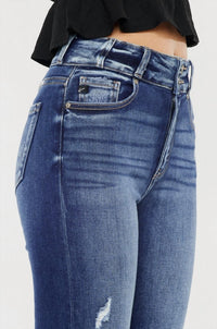 Kancan - High Rise Skinny Straight Jeans