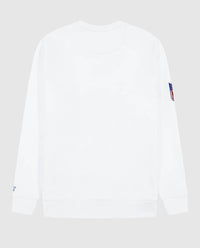 Starter - Men's Los Angeles Chargers Crew Neck Sweatshirt With Zip Pockets
