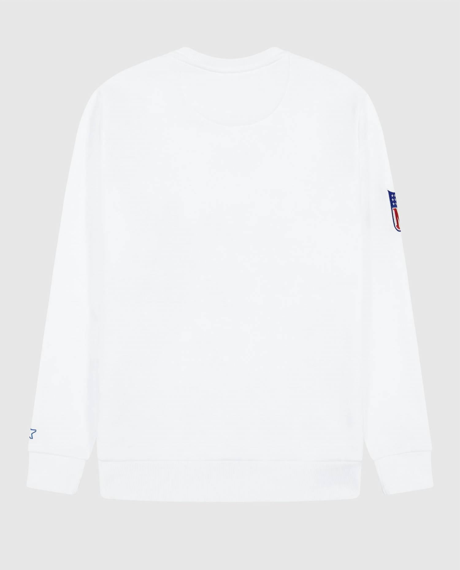 Starter - Men's Los Angeles Chargers Crew Neck Sweatshirt With Zip Pockets