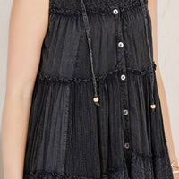 Young Threads - Sleeveless Long Hoodie duster