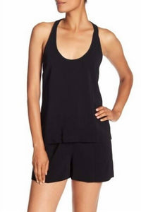 A.L.C. - Crochet Back Detail Racer Tank Top