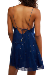Free People - Noel Shine Mini Dress