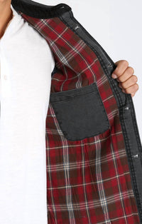 Jachs New York - Stretch Flannel Lined Denim Jacket