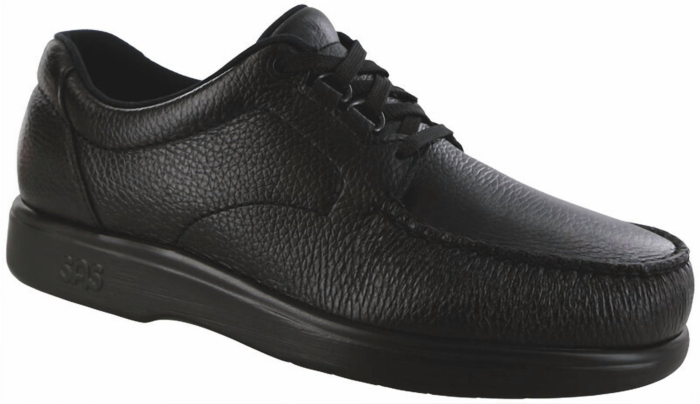 SAS Men's Bout Time Lace Up Loafer in black - men's loafer