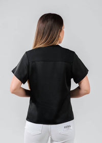 Simkhai - Addy Short Sleeve Knit Back T-Shirt