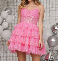 Colors Dress - Sleeveless Cocktail Mini Dress