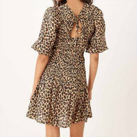 Never Fully Dressed - Nara Puff Sleeve Pleated Mini Dress