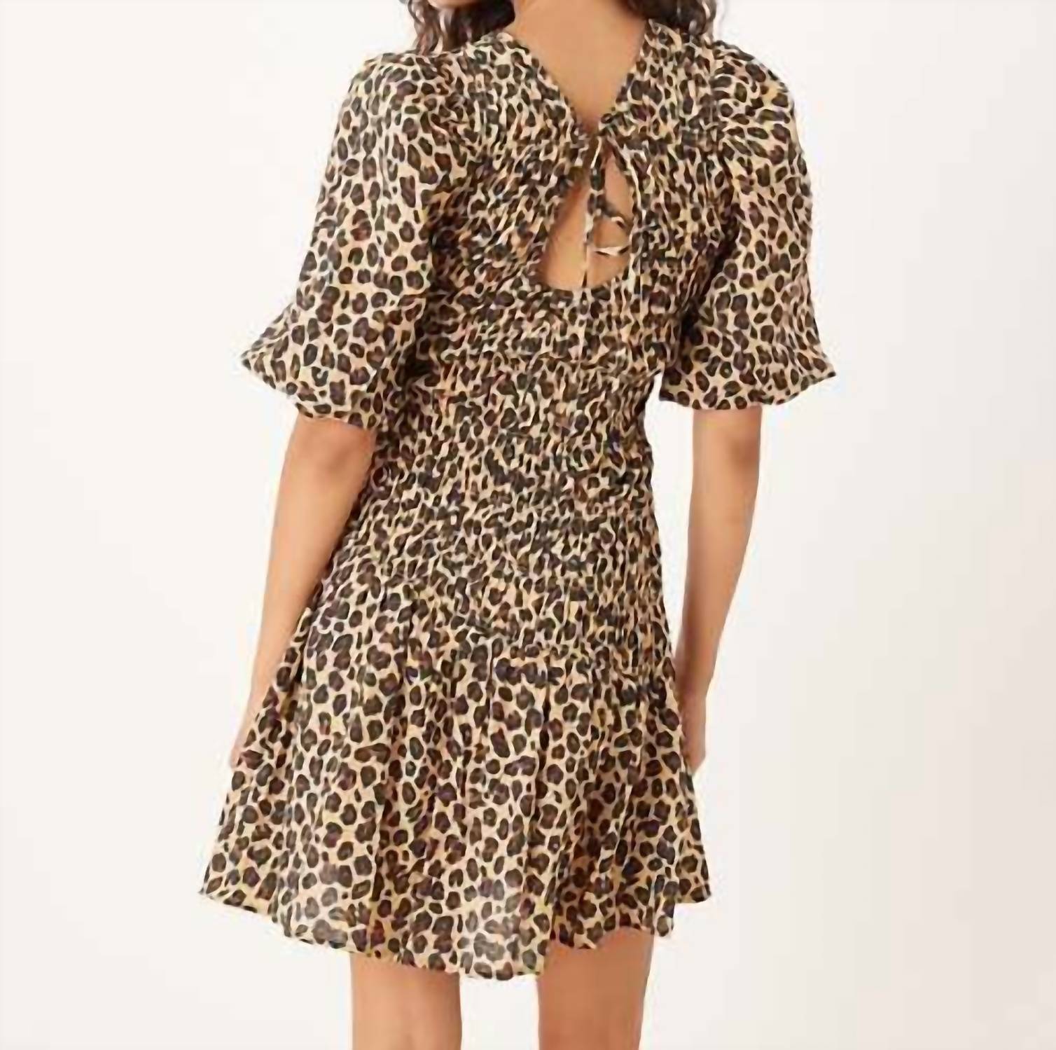 Never Fully Dressed - Nara Puff Sleeve Pleated Mini Dress