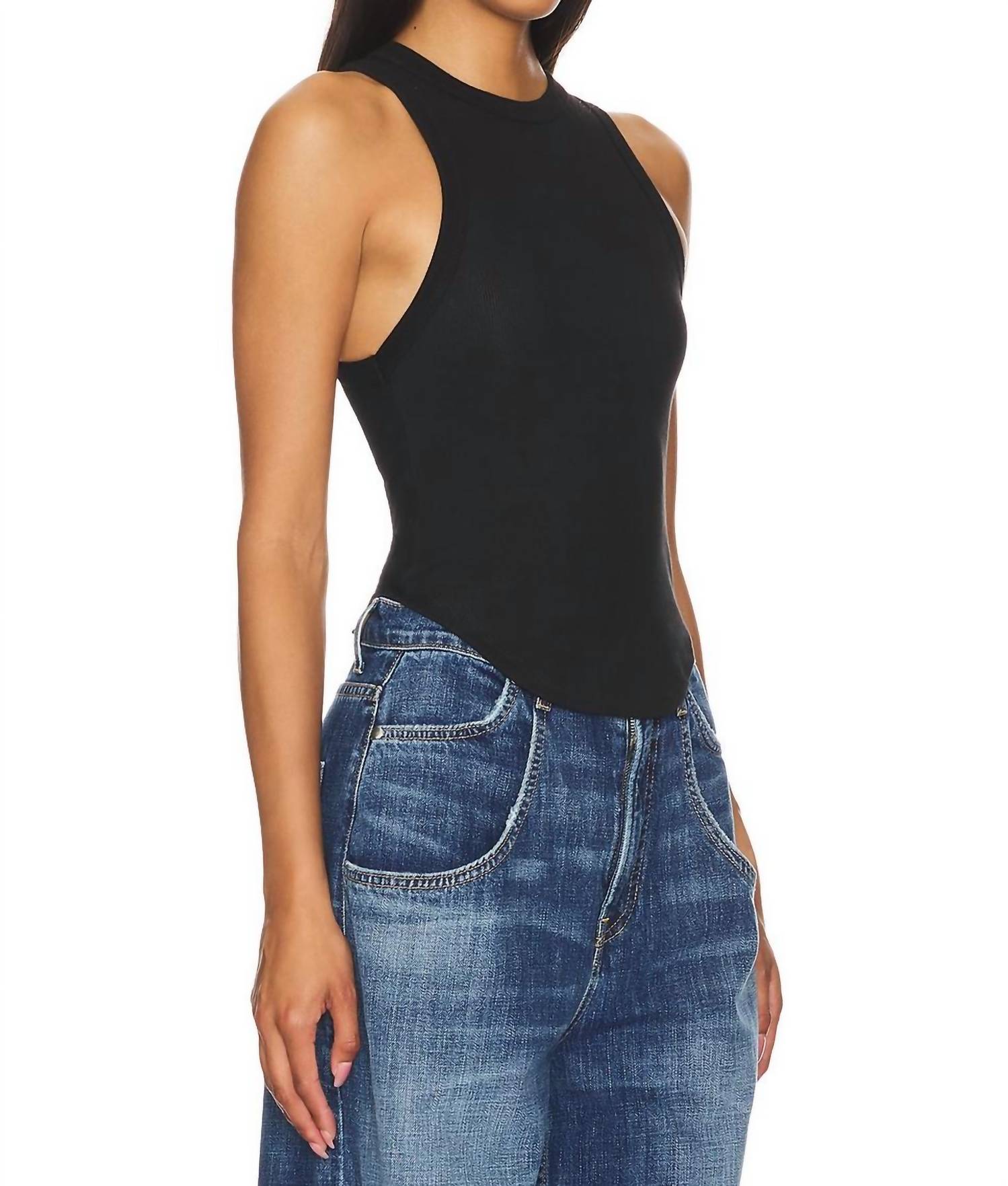 Eb Denim - Curve Rib Tank Top
