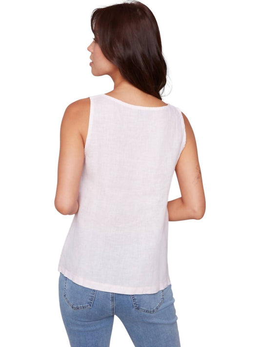 Charlie B - Linen Shell Top
