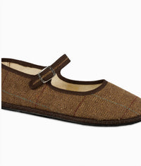 Vibi Venezia - Women's Textured Mary Jane Wool Flat