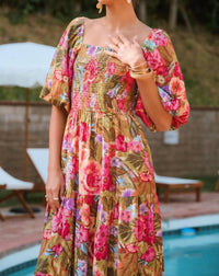 Oddi - Secret Garden Maxi Dress