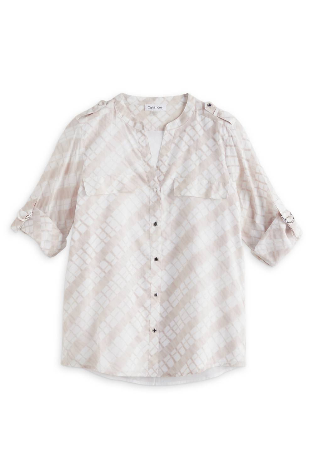 Calvin Klein - Women's Katy Button Down Blouse