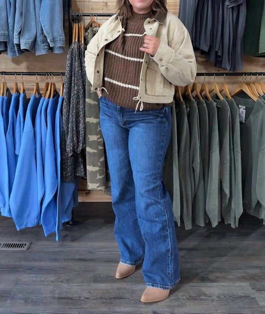 Miou Muse - Stonewashed Utility Jacket