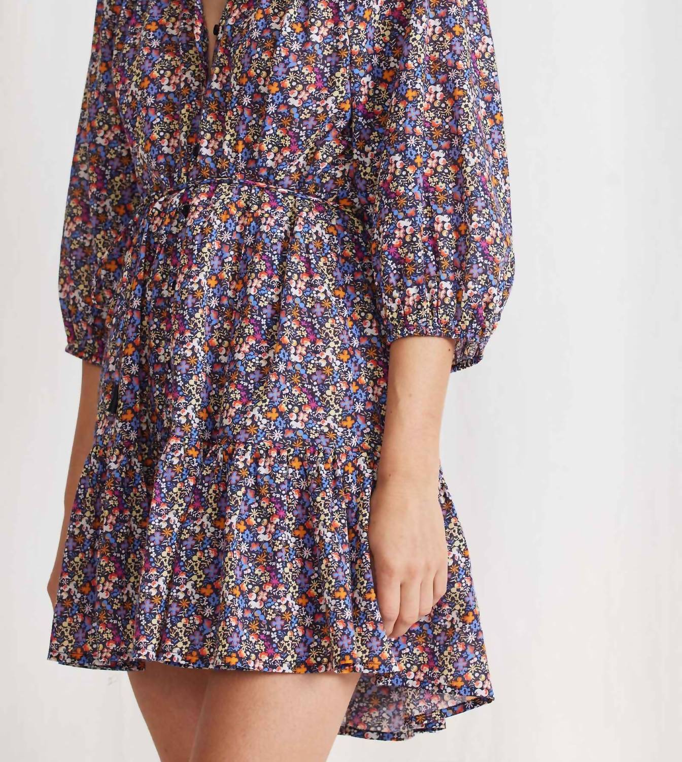APIECE APART Mini Mitte Dress in bettina floral - women's dress - view 5