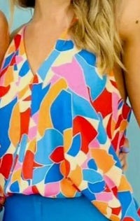 Adrienne - Roxy Panel Front Tank Top