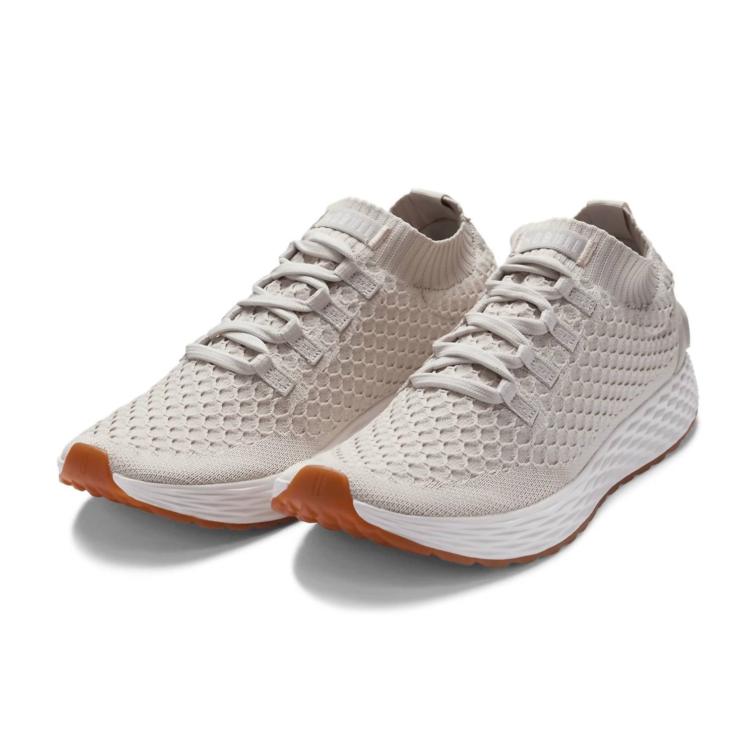 NOBULL Men's Aspire Low Top Mesh Lace Up Comfort Sneaker in desert - men's sneaker - alternate view