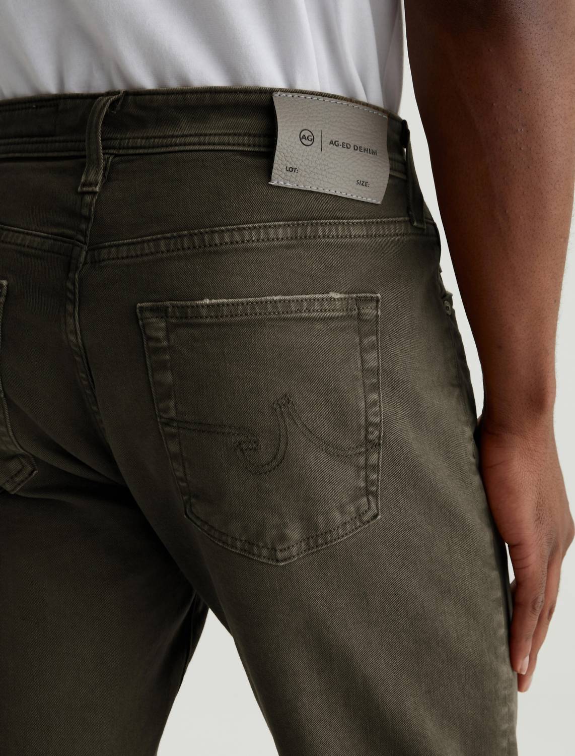 AG Jeans Everett Cloud Soft Denim Jeans in green - men's jeans - view 5