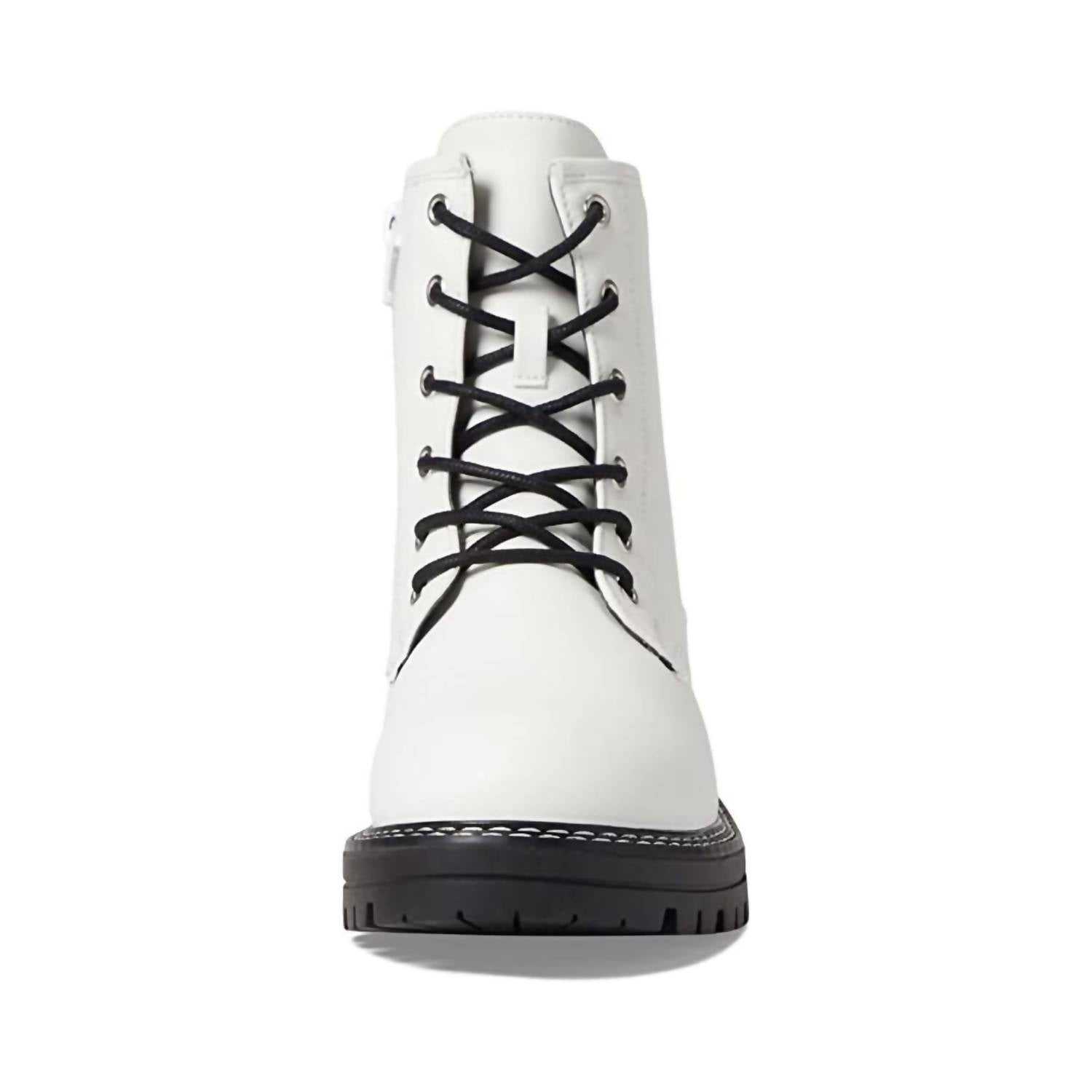 MIA Girls Taunya Boots in white - kids' boots - detail view