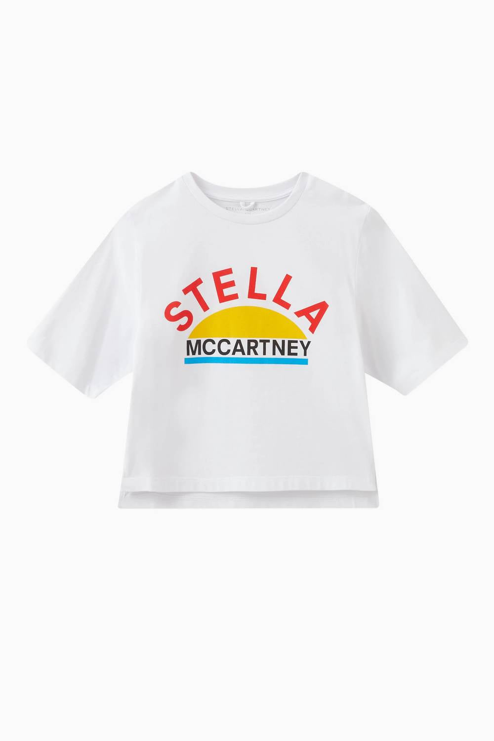 Stella Mccartney - Kid's Active Tee With Stella Sport Logo Print