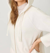 Mystree - Helen Hoodie Zip-Up Coat