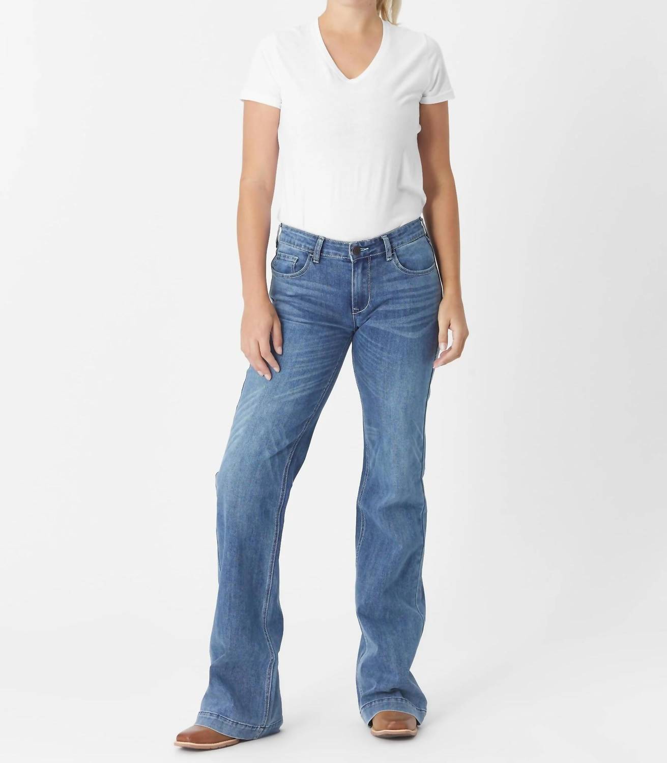 Cc Western - Women's Signature Mid Rise Trouser Jean