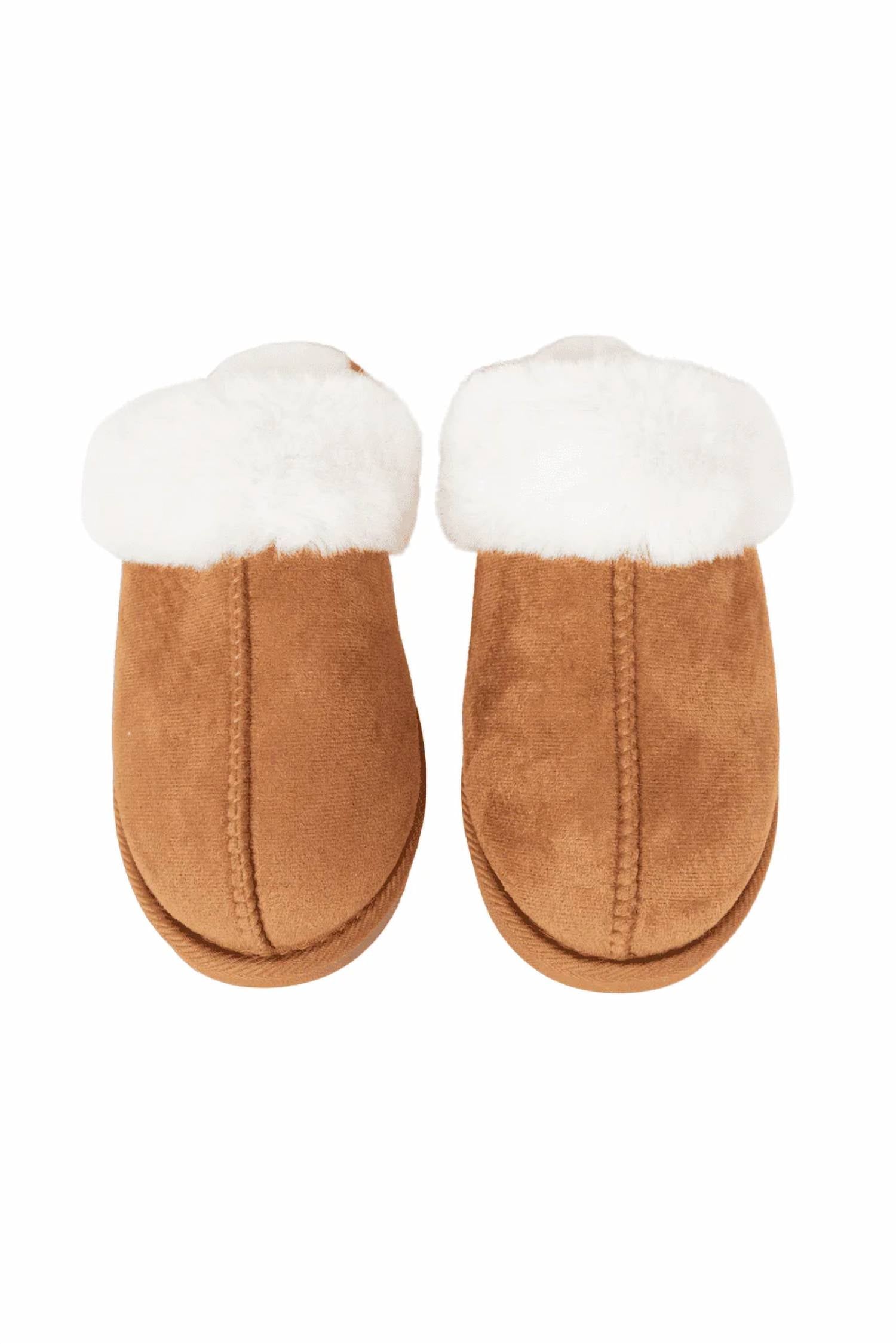 Katydid - Women's Faux Fur Slippers