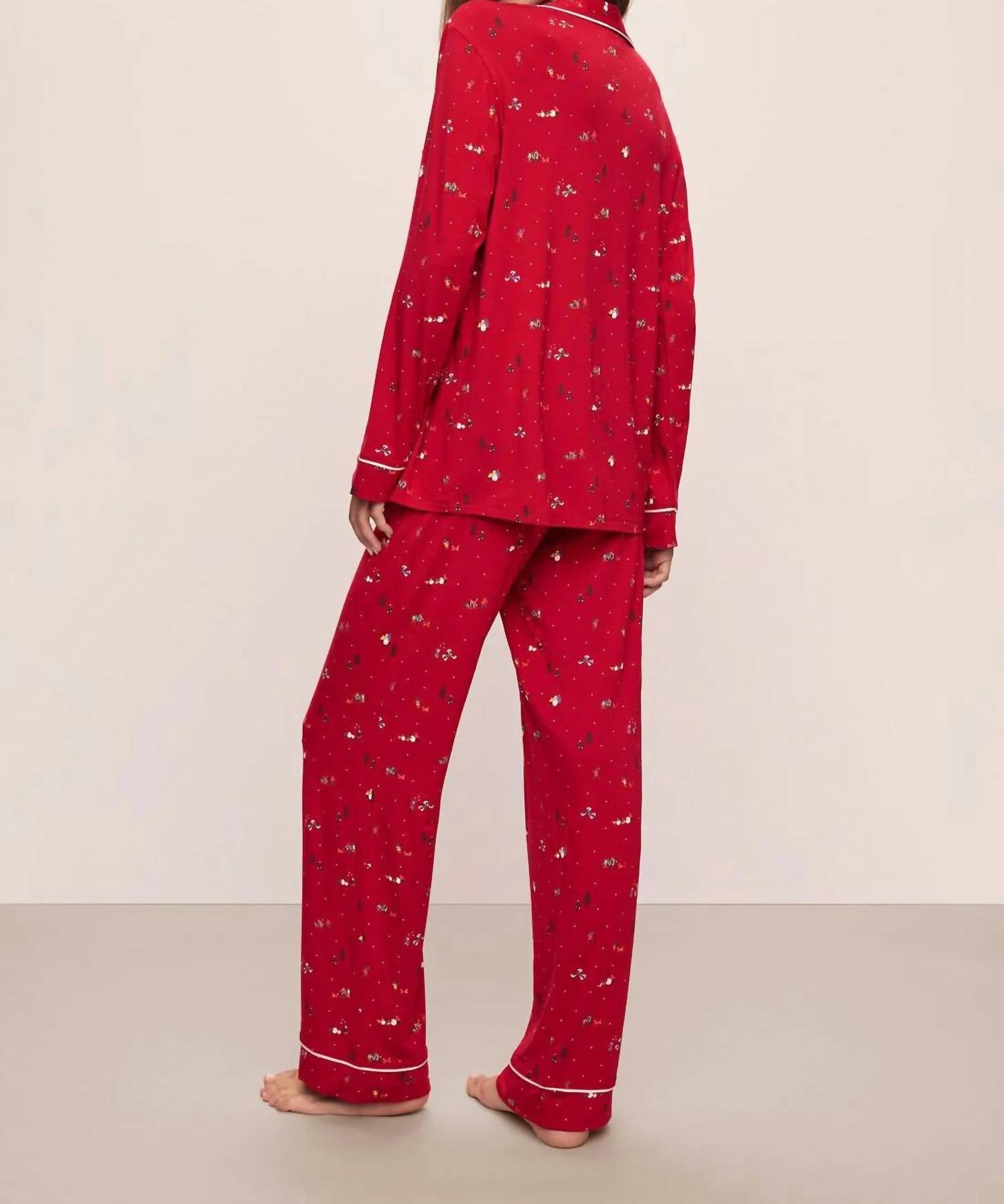 Eberjey - Gisele Printed Long Pj Set