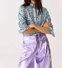 Lanhtropy - San Marino Metallic Linen Shirt